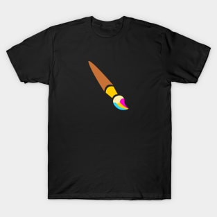 Pansexual Paintbrush T-Shirt